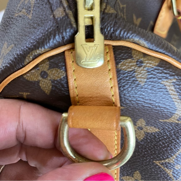 ❌SOLD❌ Louis Vuitton Speedy 30 Bandouliere Monogram 👜 💕 - Picture 12 of 13
